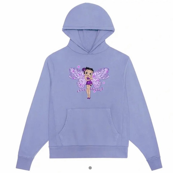 Mega Yacht Tops - RARE Mega Yacht Coco Chanel Betty Boop Hoodie